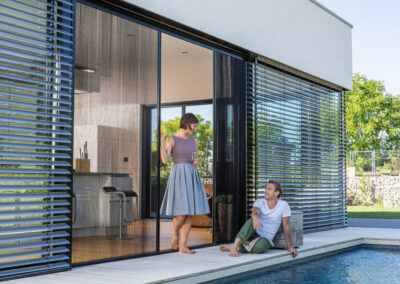 Fliegengitter Plissee