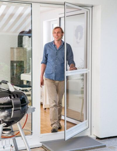 Fliegengitter Pendeltür