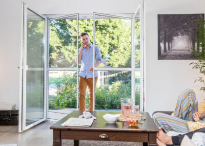 Fliegengitter Pendeltür