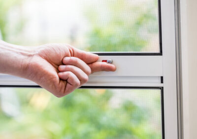 Fliegengitter Pendeltür