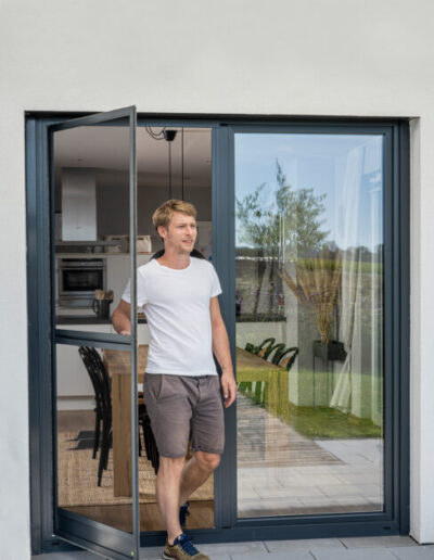 Fliegengitter Pendeltür