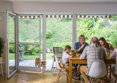 Fliegengitter Pendeltür