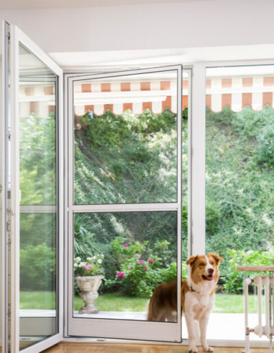 Fliegengitter Pendeltür