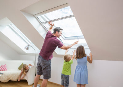 Fliegengitter Dachfenster