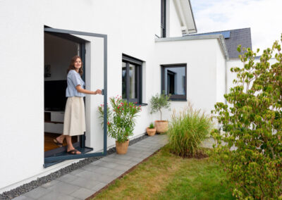 Fliegengitter Drehtür