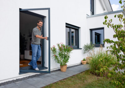 Fliegengitter Drehtür