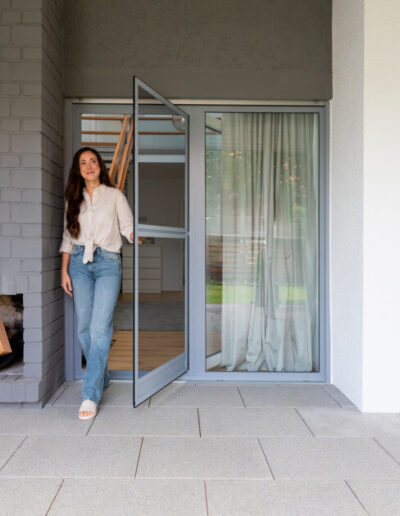 Fliegengitter Pendeltür