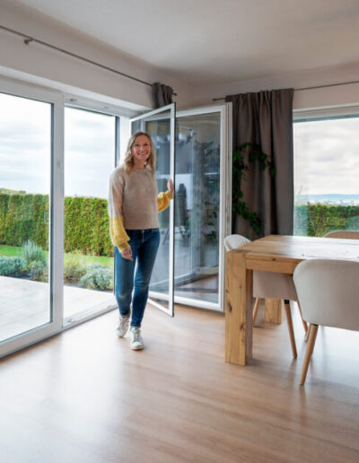 Fliegengitter Pendeltür