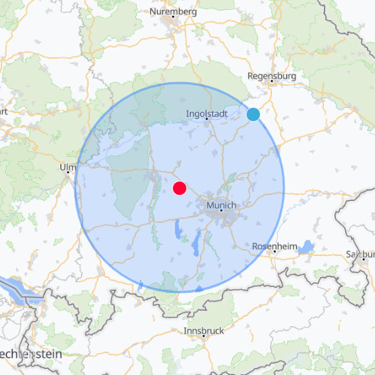 Vertriebsgebiet Fliegengitterschmiede Vertriebsgebiet Fliegengitterschmiede