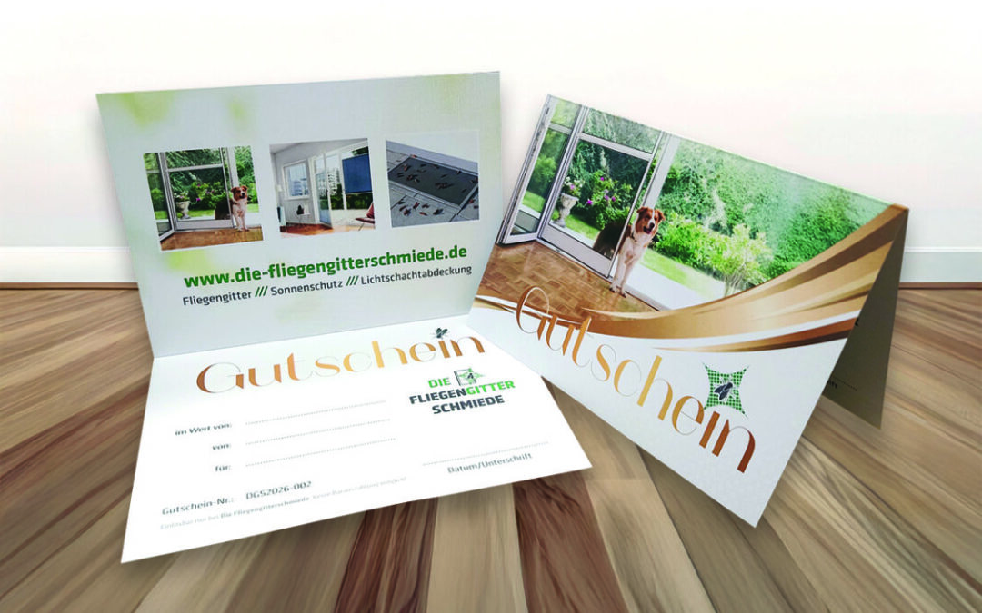 Gutschein zu verschenken